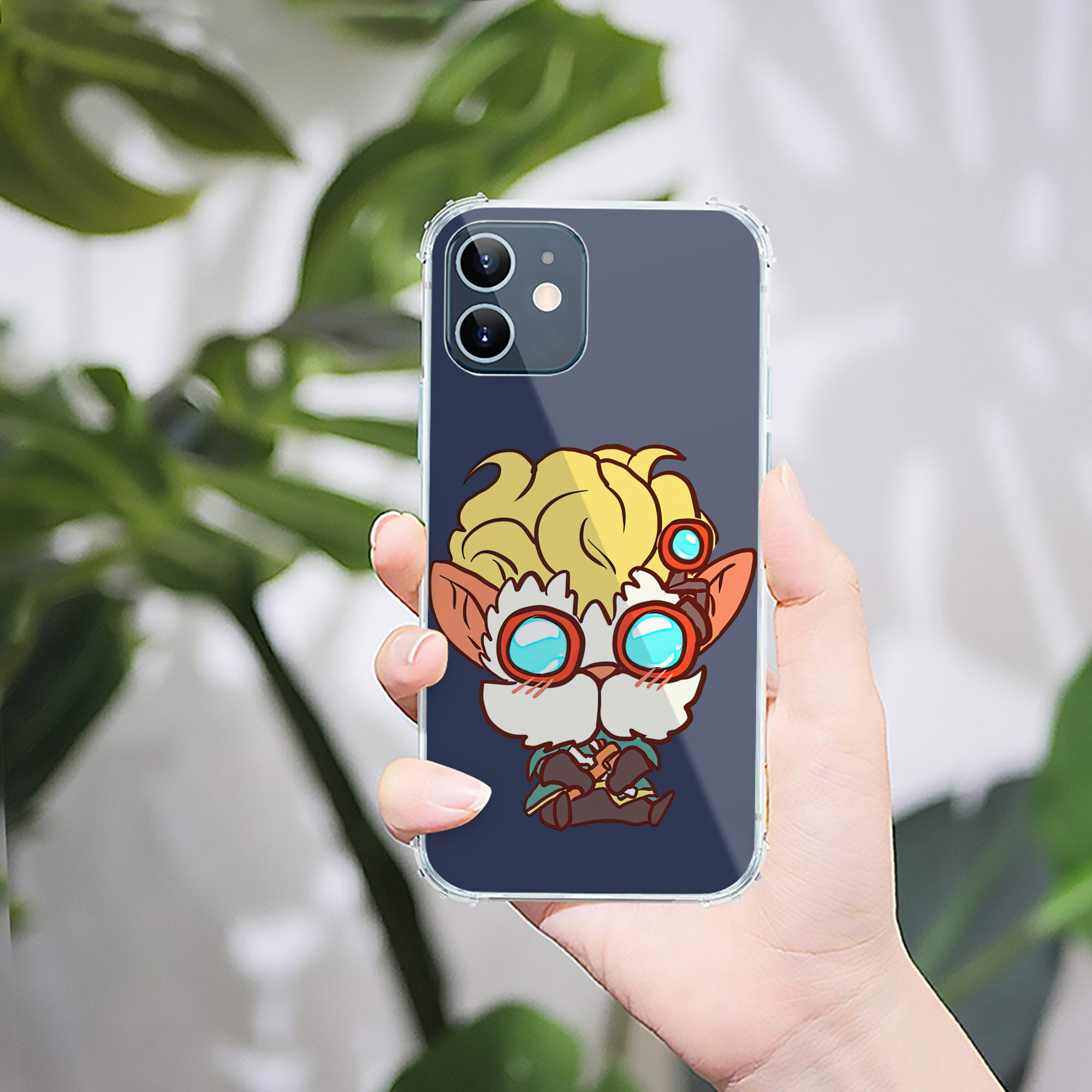 （画像用） リーグ・オブ・レジェンド League of Legends LOL 【iPhone 12シリーズ対応】透明スマホケース（クリアソフトケース）